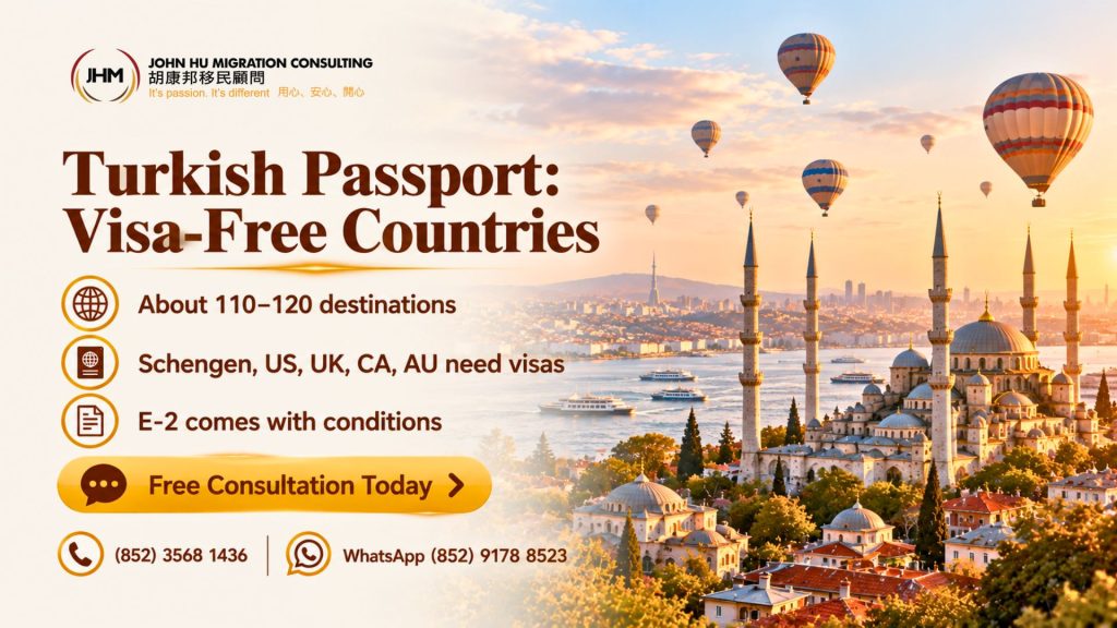 Turkish Passport Visa-Free Countries 2026: What It Covers and What It Doesn’t